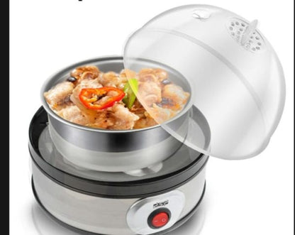 New Electric EGG BOILER Machine Egg Cooker For Boiled Poached Eggs 350 W