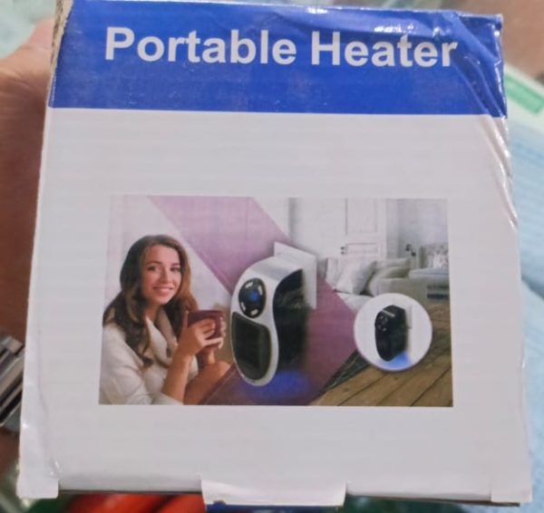 Portable Electric Heater Fan Heater Electric Ceramic Fan Energy-saving Heater Safe Quiet Heating Fan Room For Winter.